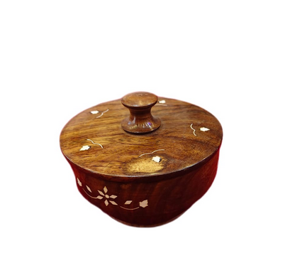 Handcrafted Wooden Sugar Pot & Spice Jar – Small Multi-Purpose Kitchen Storage Container - Image 4