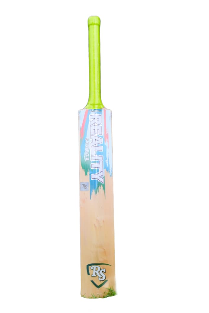 REALITY SPORTS Grade 1 Kashmir Willow Cricket Bat – Hand-Selected, Professional Profile